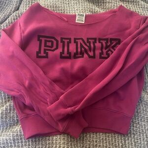 Pink Victoria's Secret crewneck sweater